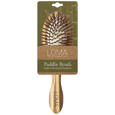 LOMA Oval Medium Bamboo Paddle Brush